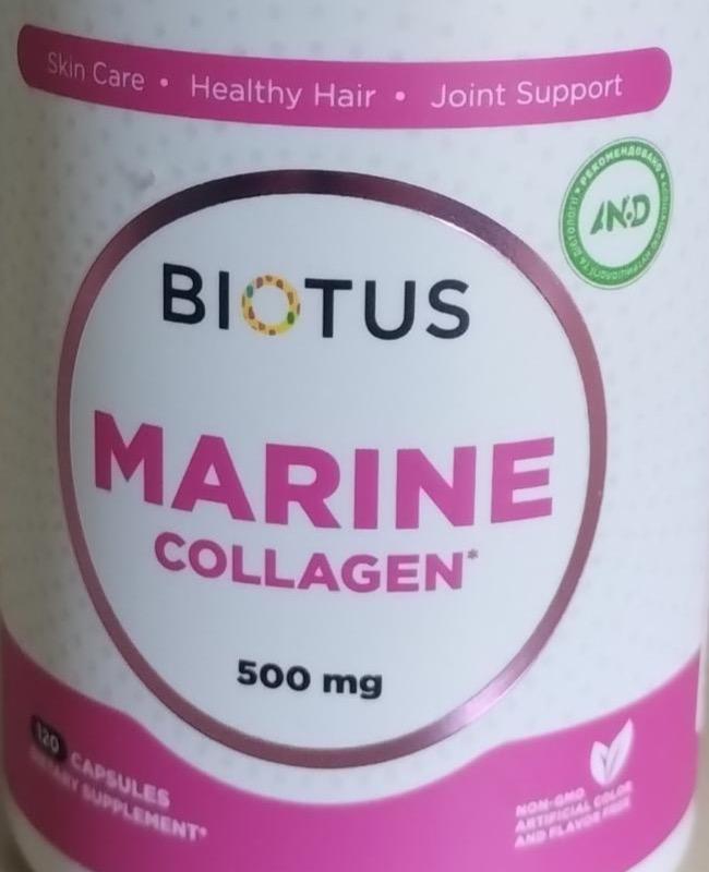 Фото - Marine collagen Biotus