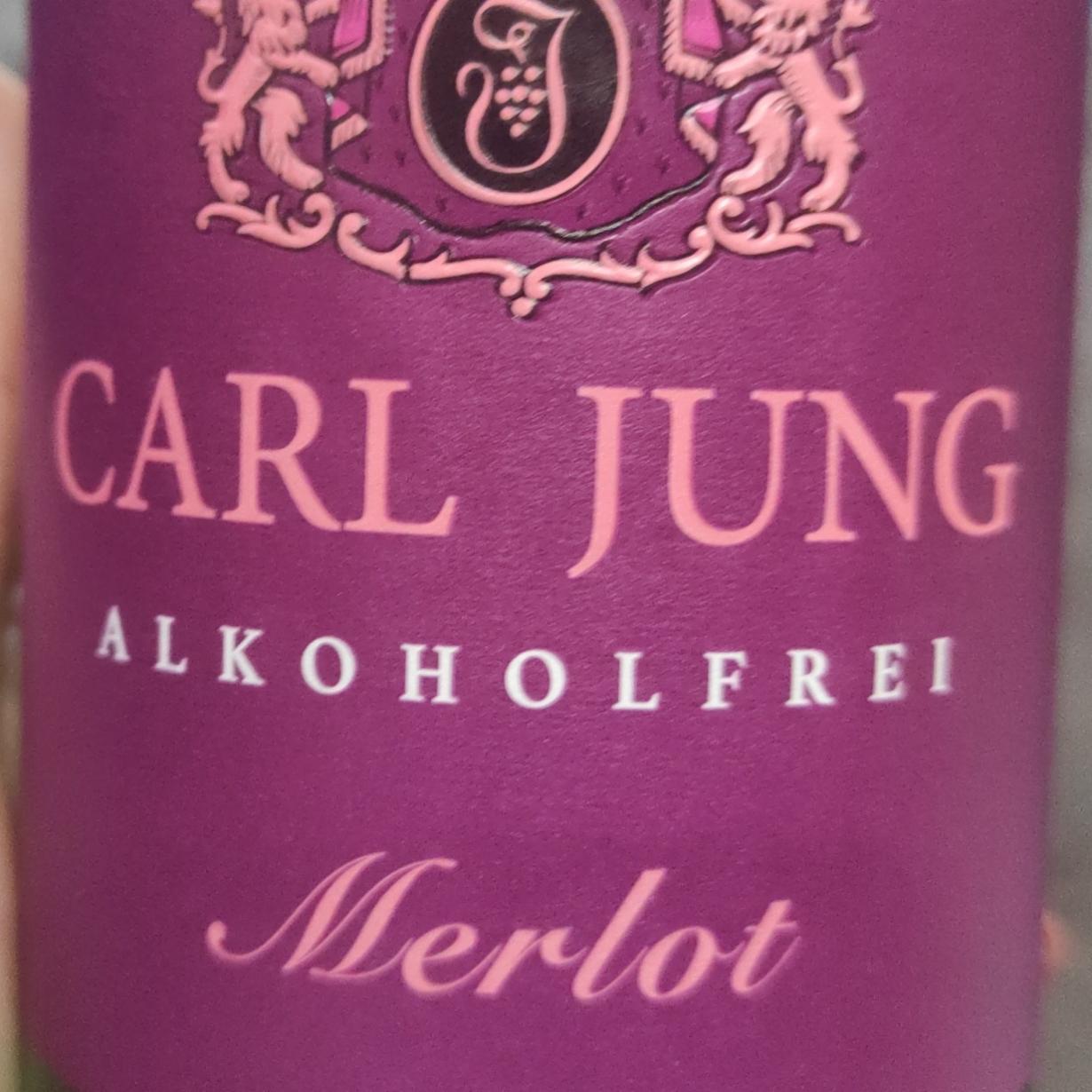 Фото - Вино безалкогольне Merlot Carl Jung