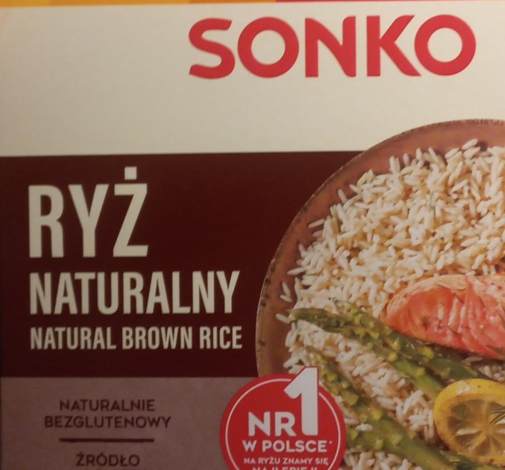 Фото - Ryż naturalny natural brown rice Sonko