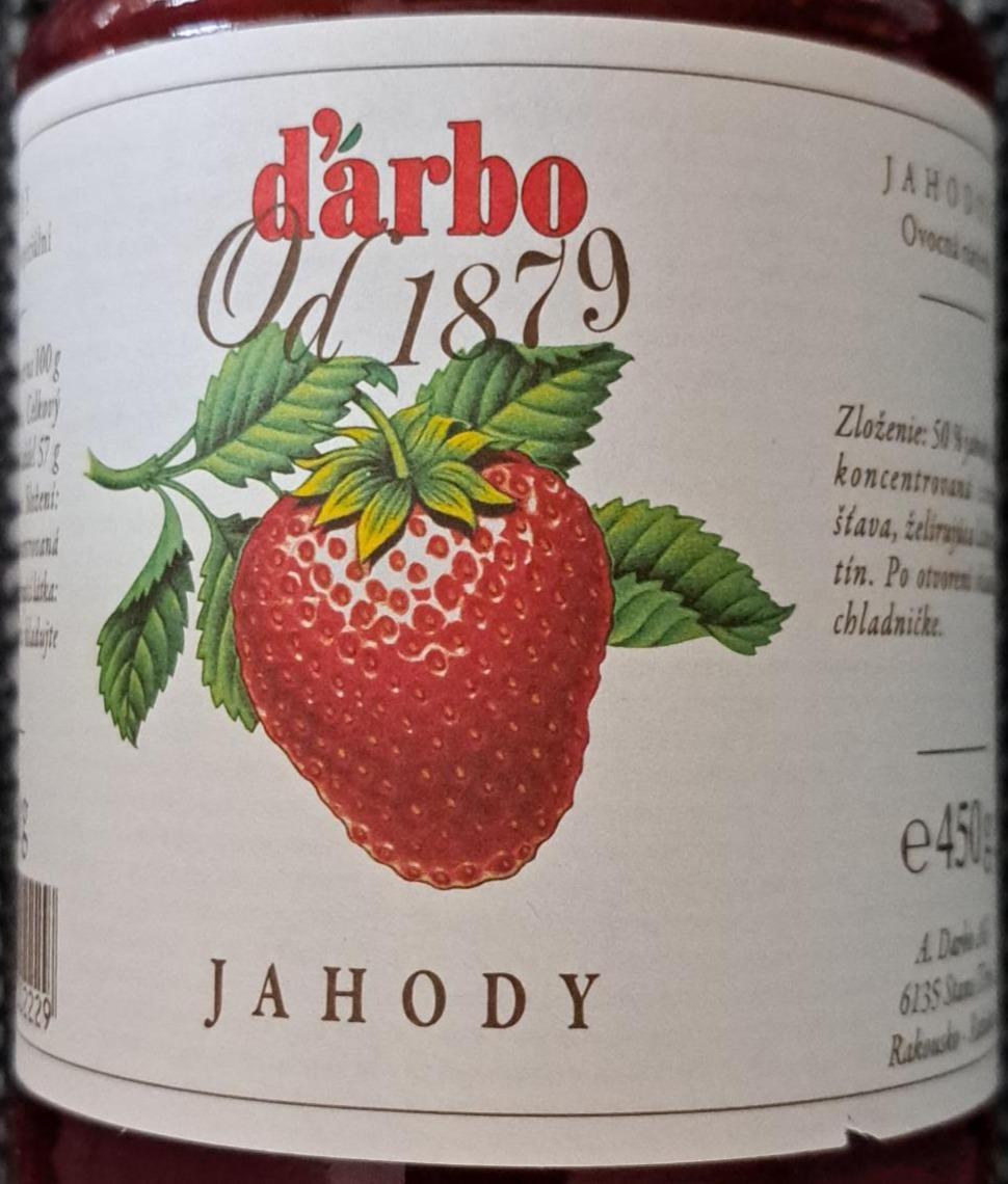 Фото - D'arbo's strawberry fruit spread Darbo