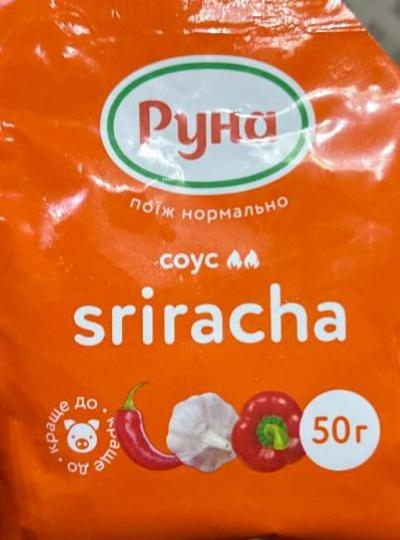 Фото - Соус Sriracha Руна