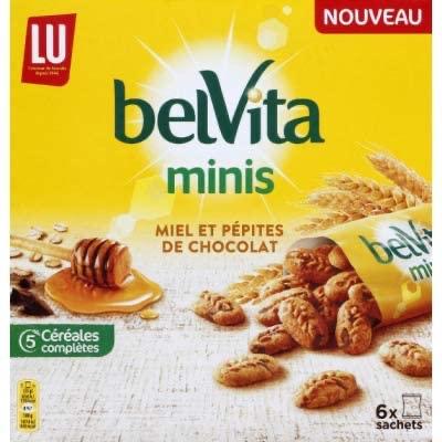 Фото - Печиво Belvita minis медово-шоколадне BelVita