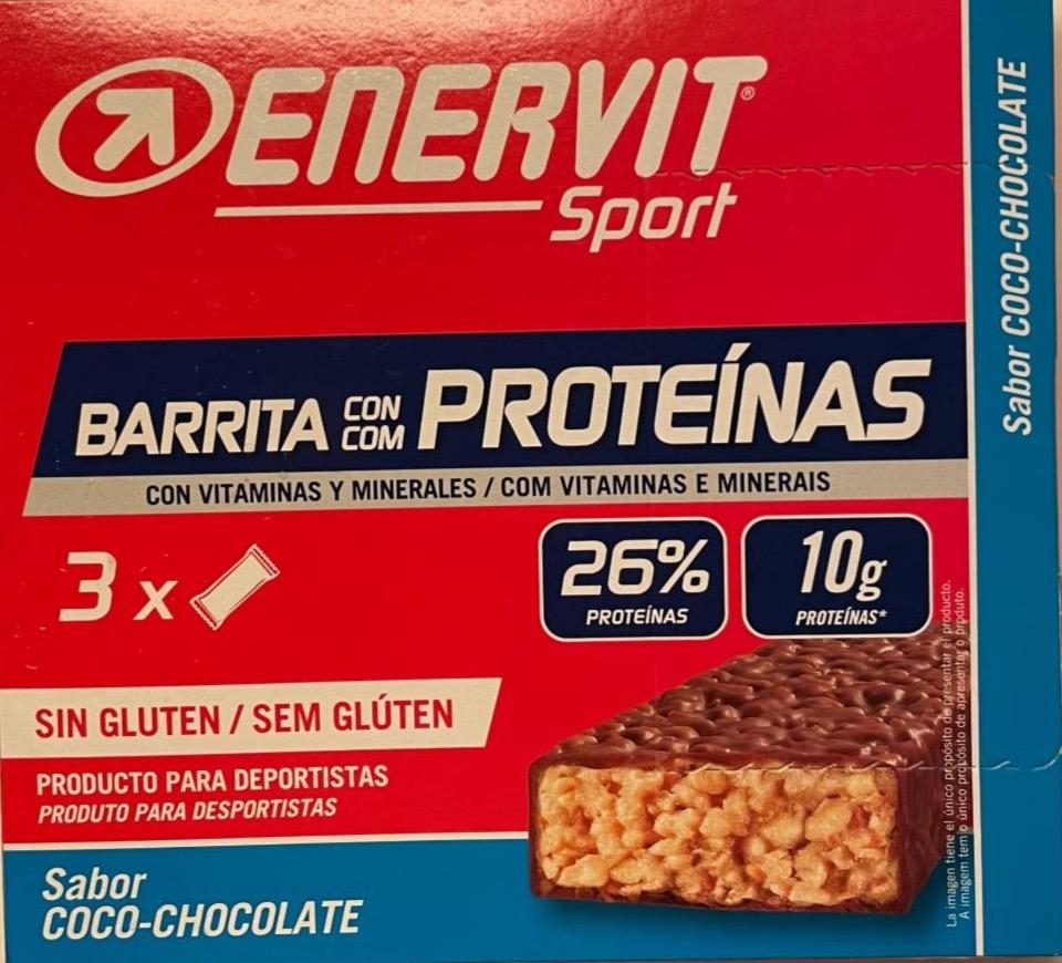 Фото - Barrita con proteínas coco chocolate Enervit