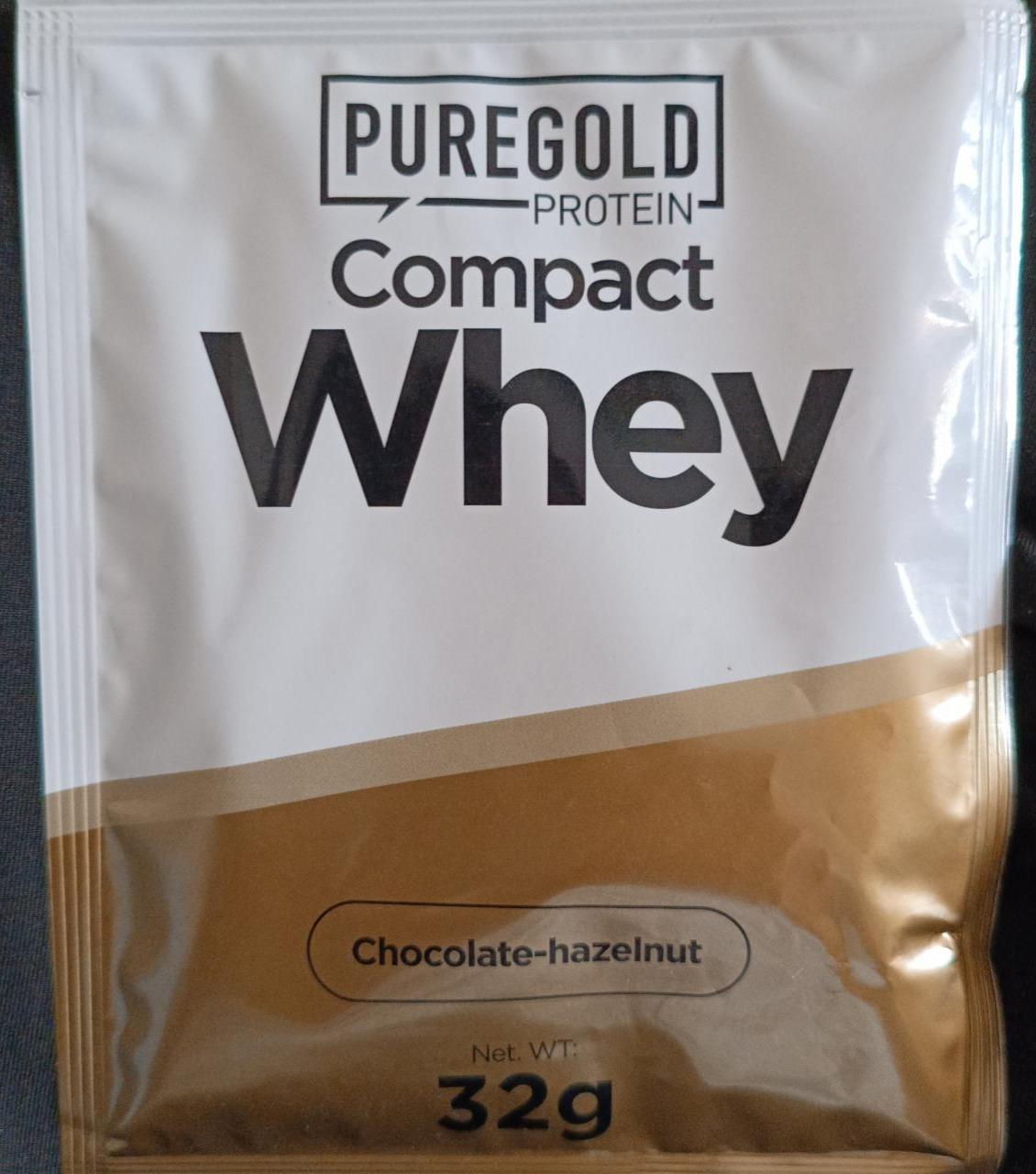 Фото - WHEY Chocolate-hazelnut Pure gold Protein