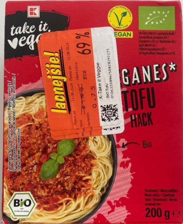 Фото - Organic tofu minced K-take it veggie