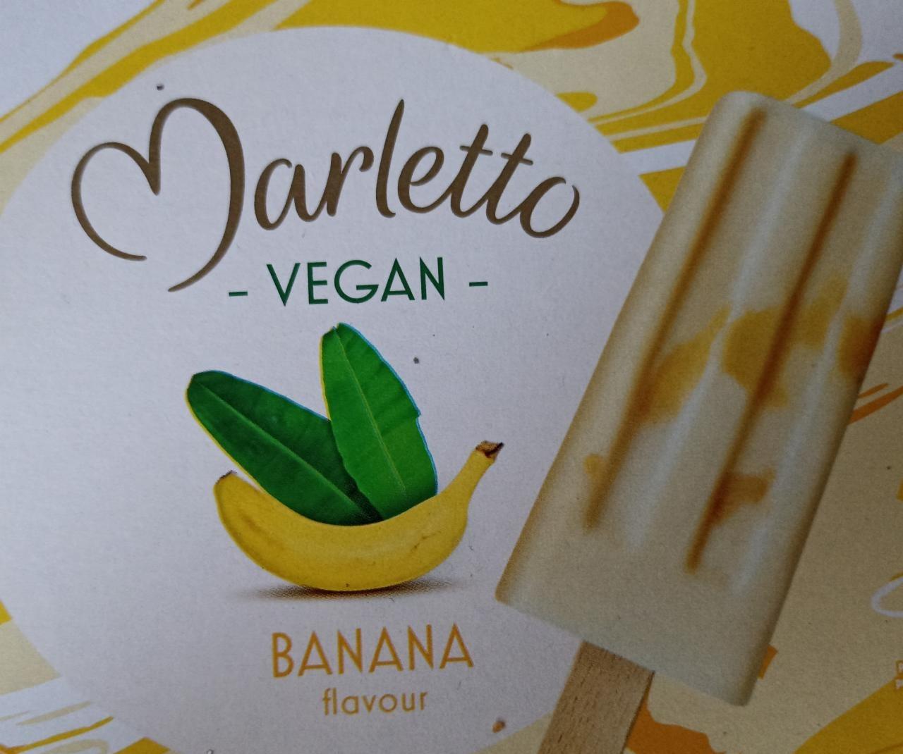 Фото - Ice cream Vegan Banana flavour Marletto