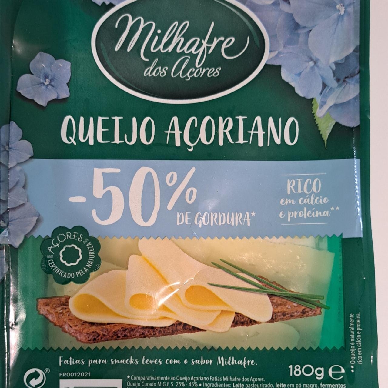 Фото - Queijo Açoriano -50% de Gordura* Milhafre dos Açores