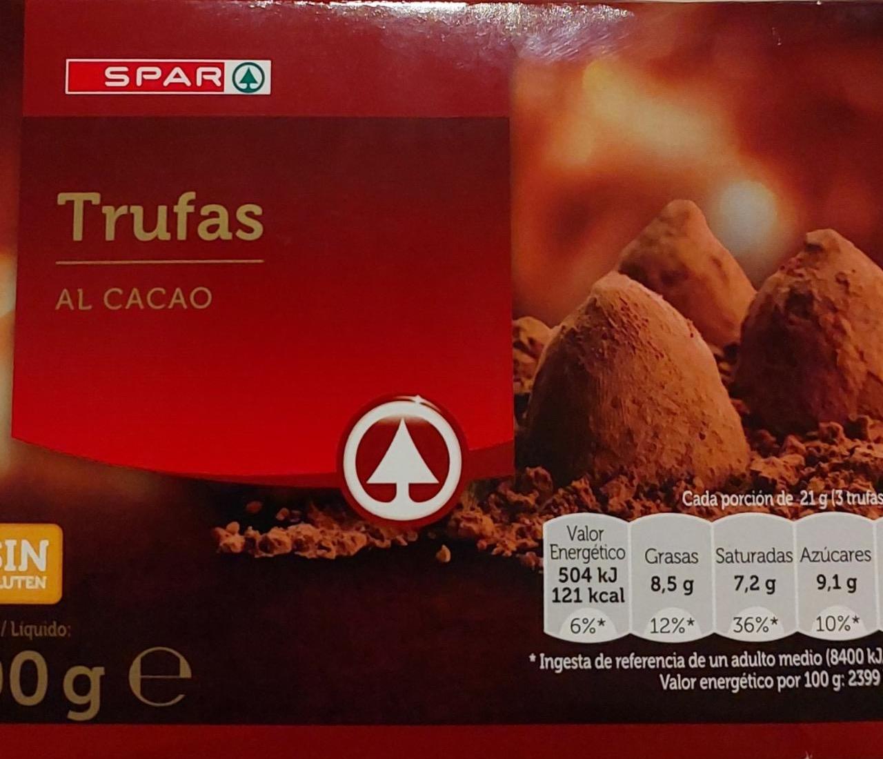 Фото - Trufas al cacao Spar