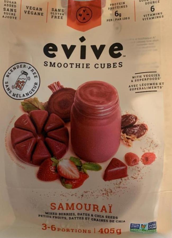 Фото - Organic Smoothie Cubes Samurai Evive