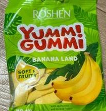 Фото - Желейні цукерки зі смаком банану Banana Land Yummi Gummi Roshen