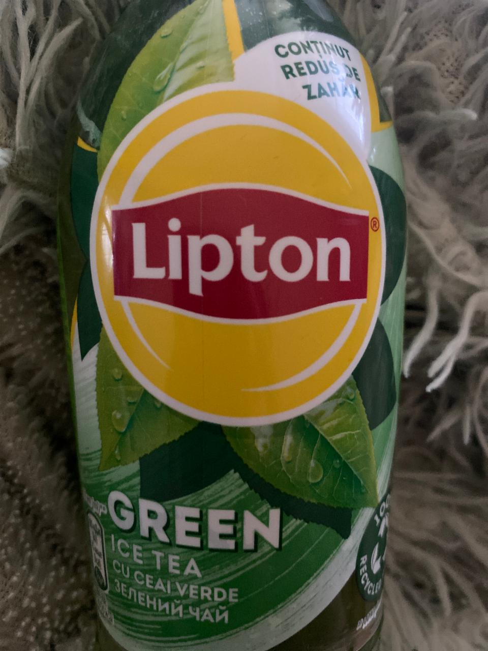 Фото - Напій безалкогольний Green Ice Tea Lipton