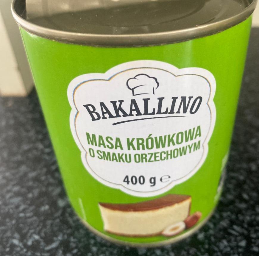 Фото - Masa krowkowa o smaku orzechowym Bakallino