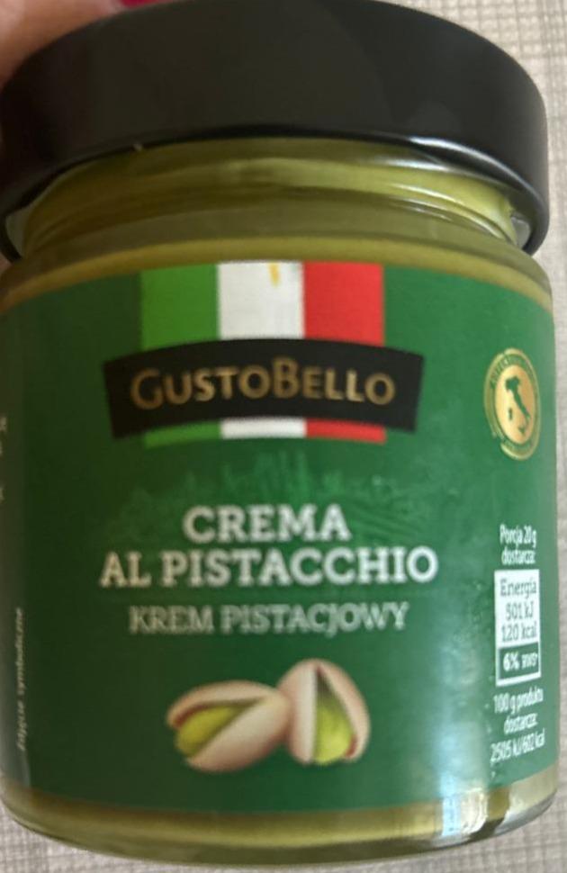 Фото - Фісташкова паста Crema al Pistacchio Gusto Bello