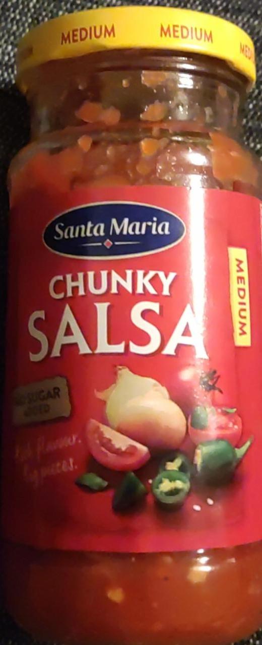 Фото - Chunky salsa no sugar added medium Santa Maria