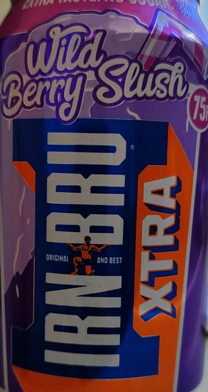 Фото - Напій безалкогольний низькокалорійний газований Wild Berry Slush Irn-Bru