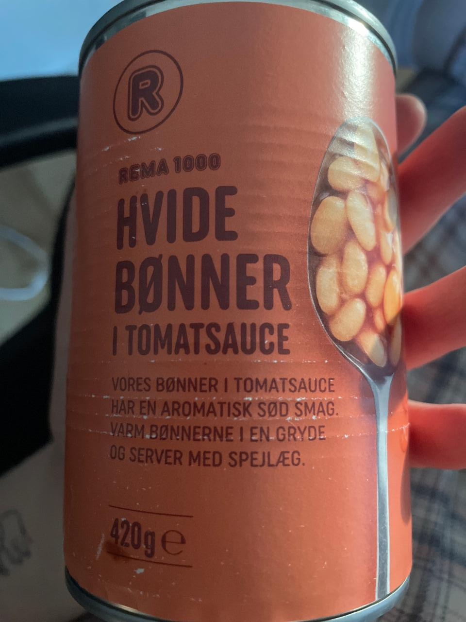 Фото - Hvide bonner i tomatsauce Rema 1000