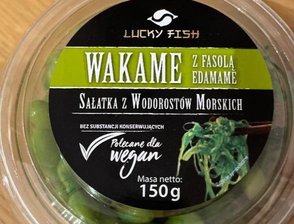 Фото - Wakame z fasola edamame salatka z wodorostów morskich Lucky Fish