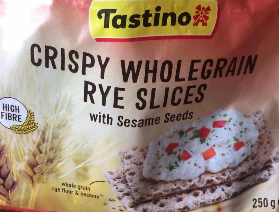 Фото - Crispy wholegrain rye slices Tastino