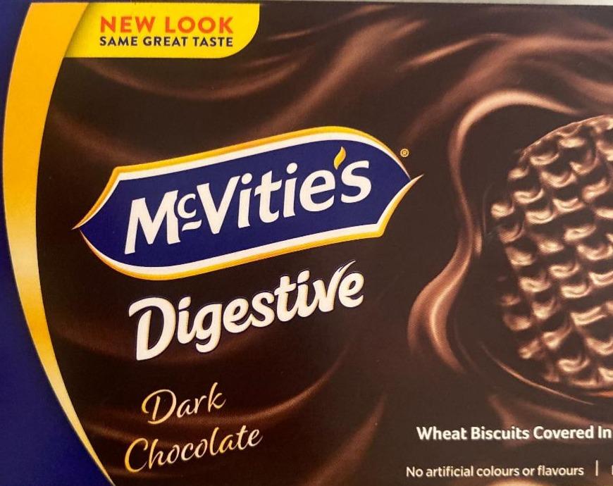 Фото - Digestive wheatmeal milk chocolate biscuit McVitie´s