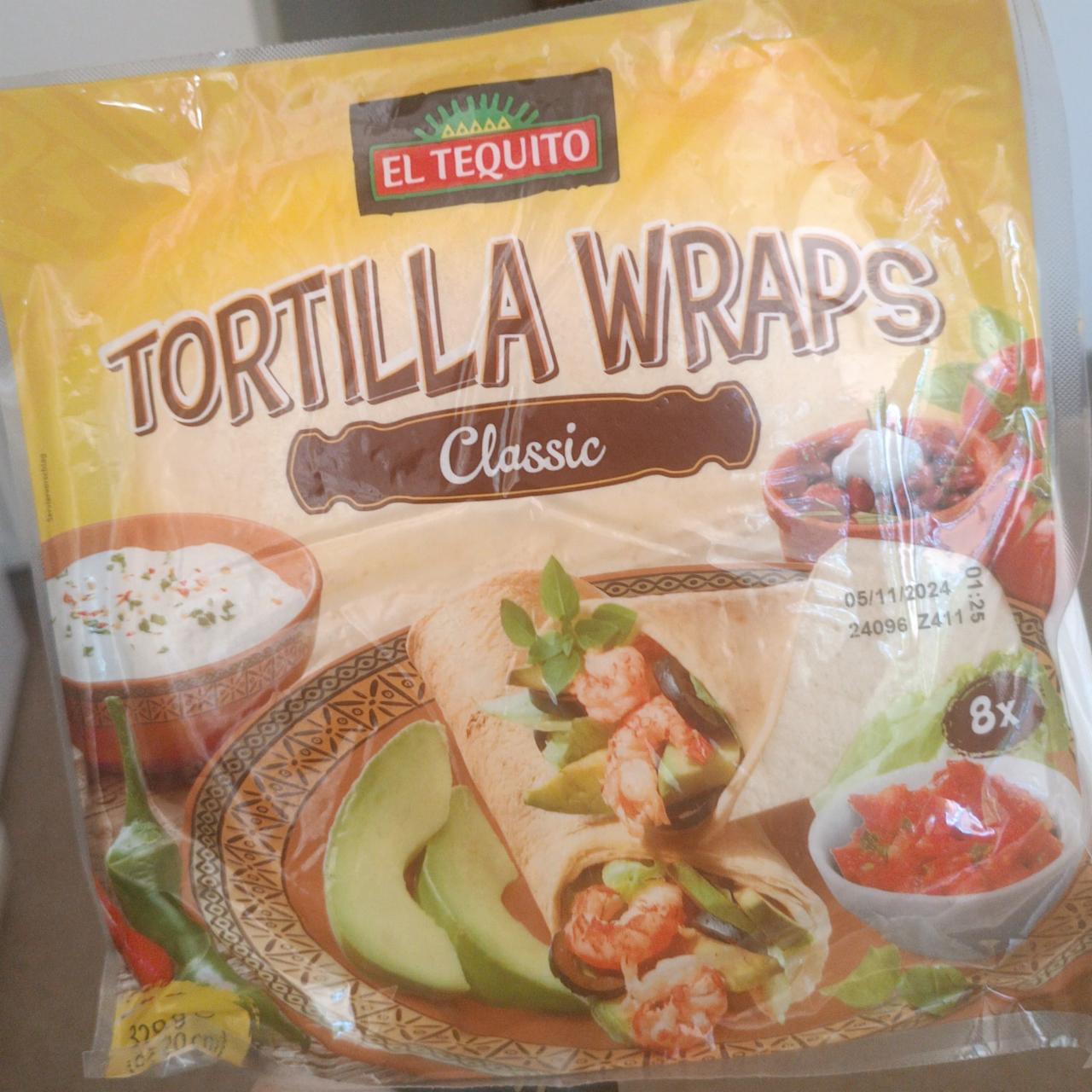 Фото - Tortilla wraps classic El Tequito