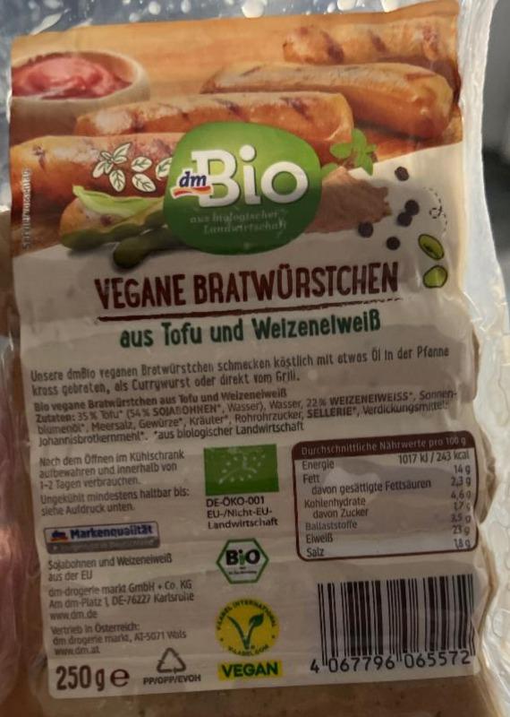 Фото - Vegane Bratwürstchen dmBio