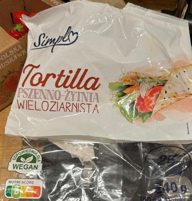 Фото - Tortilla pszenno-zytnia wieloziarnista Simpl