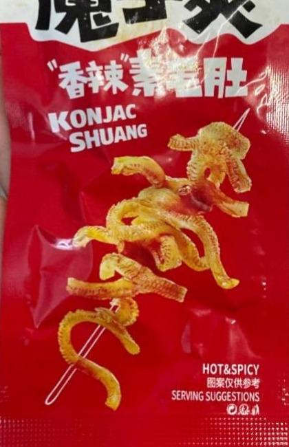 Фото - Konjac Shuang Hot & Spicy Squid Luohe Pingping Food