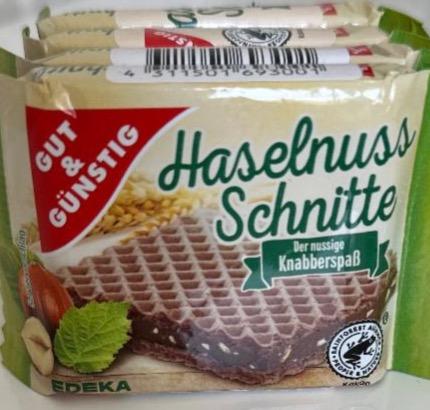 Фото - Haselnuss schnitte Gut&Günstig