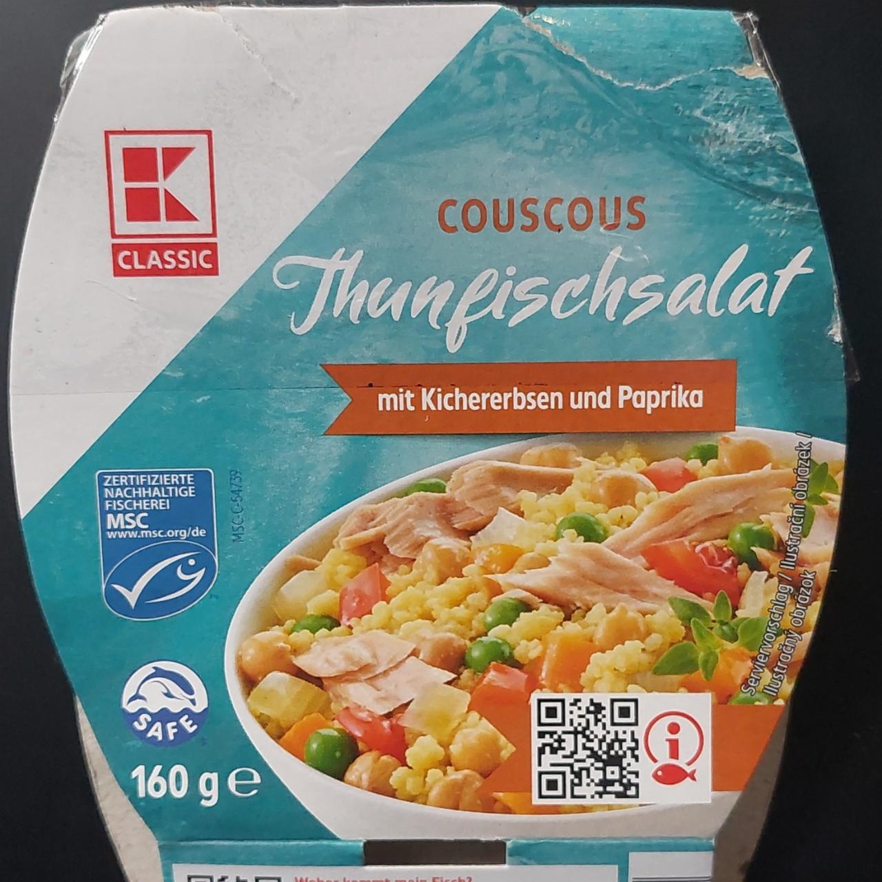 Фото - Салат з тунця Couscous Thunfischsalat K-Classic