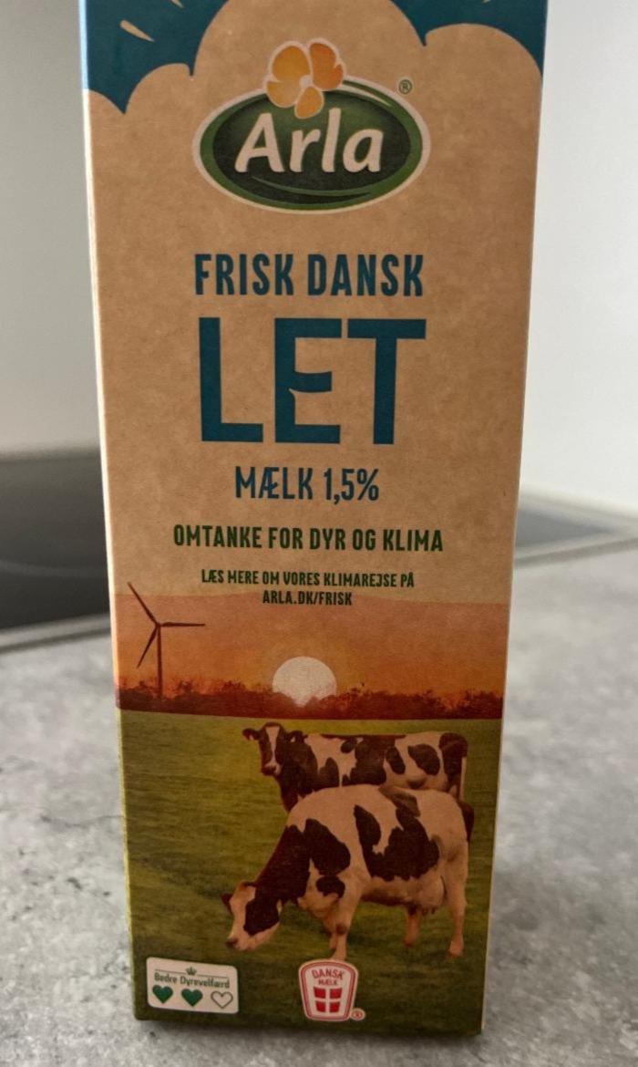 Фото - Frisk dansk Let mælk 1,5% Arla