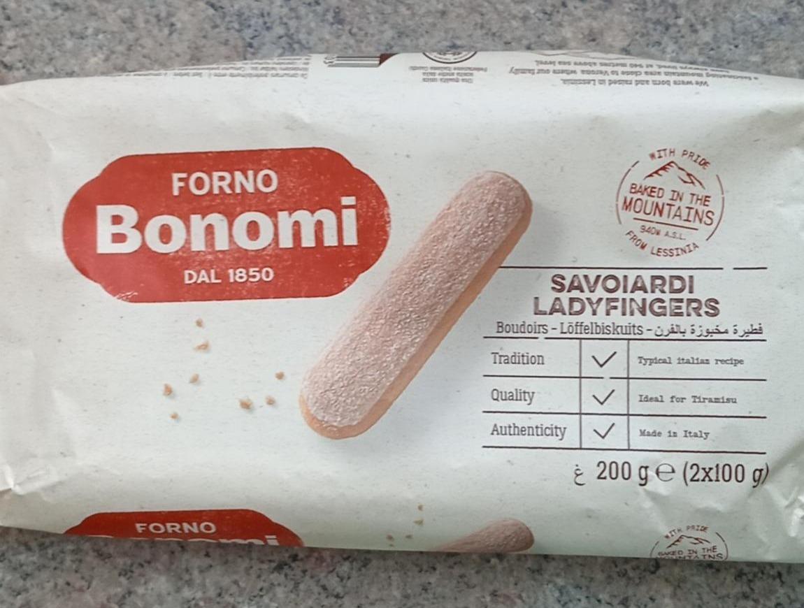 Фото - Печиво бісквітне Savoiardi ladyfingers Forno Bonomi