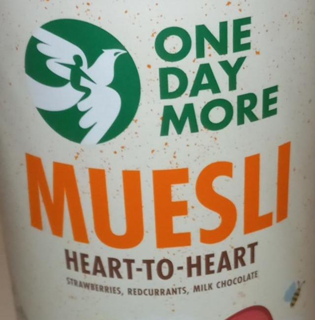 Фото - Muesli Heart-to-Heart OneDayMore