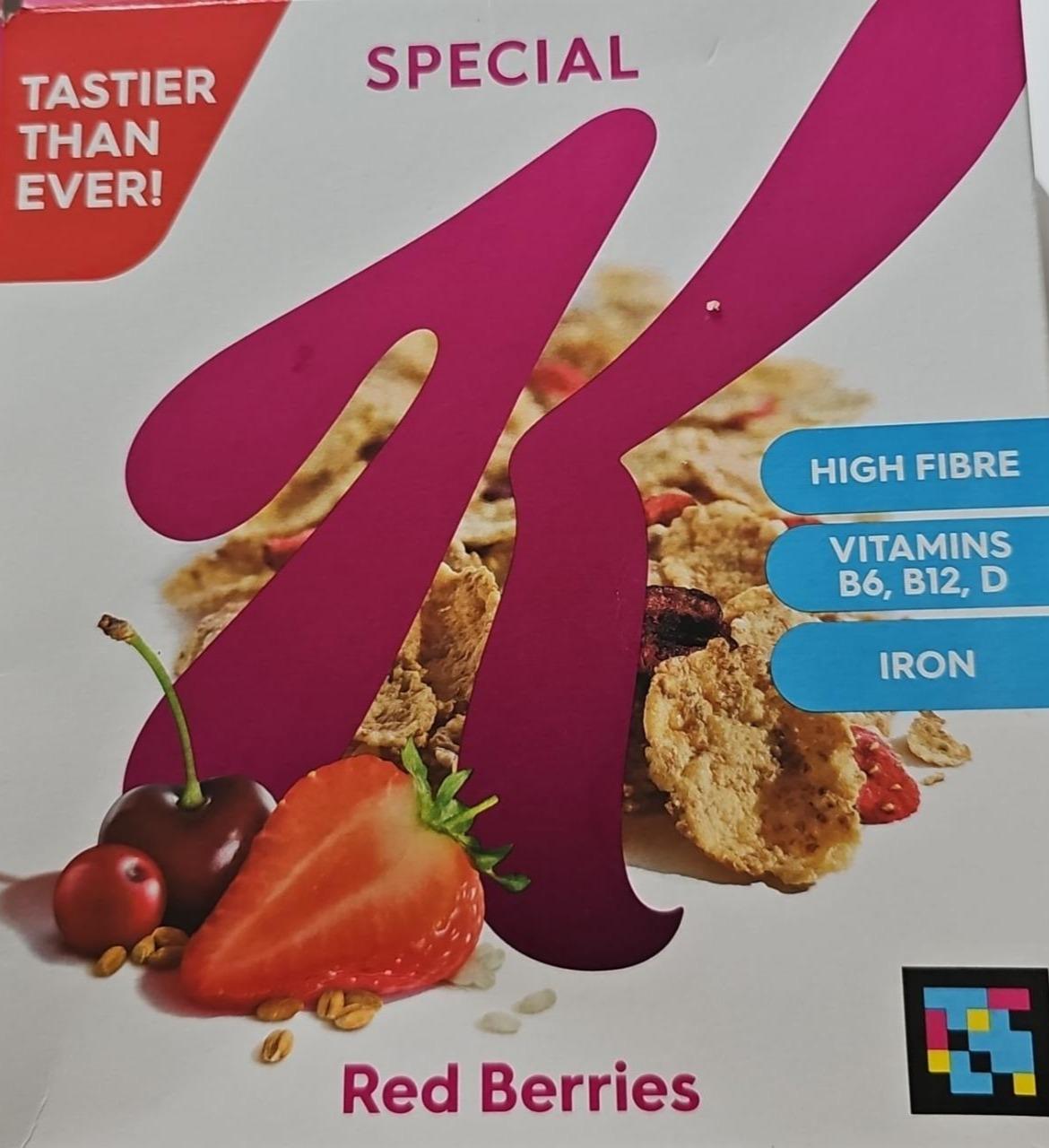 Фото - Special k red berries Kellogg's