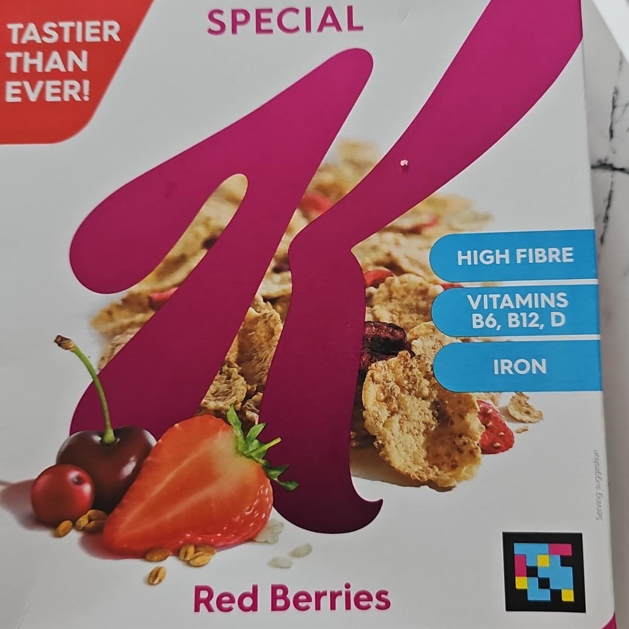 Фото - Special k red berries Kellogg's