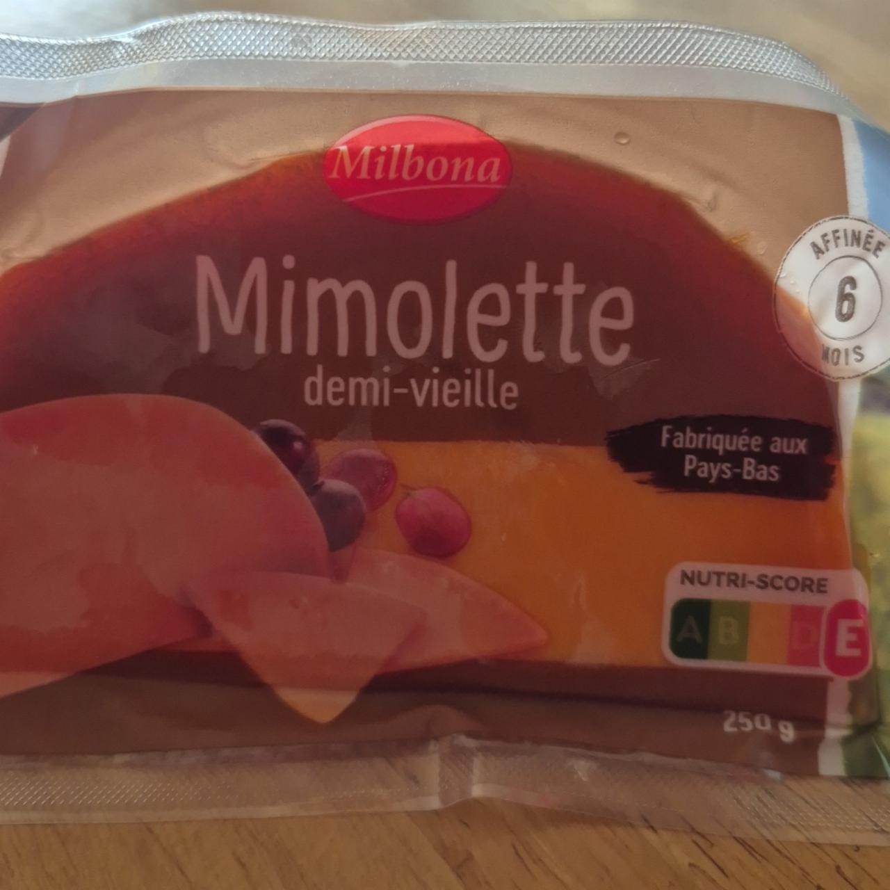 Фото - Mimolette demi-vieille Milbona