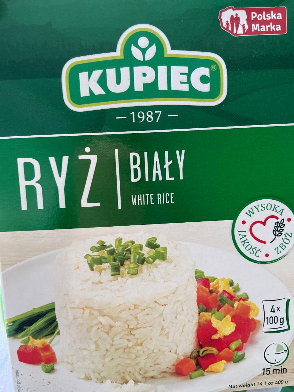 Фото - Ryž bialy Kupiec