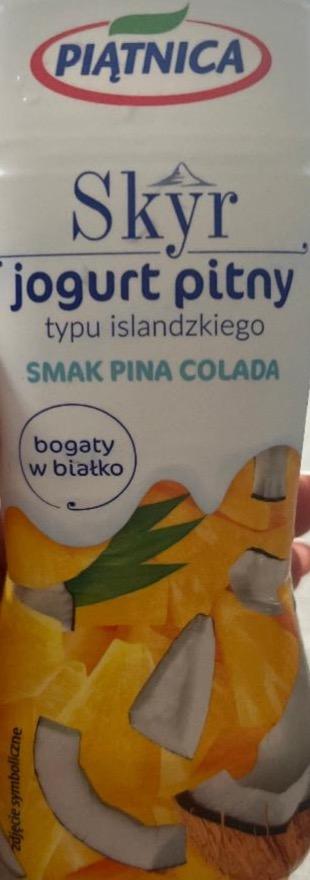 Фото - Skyr jogurt pitny smak pina colada Piątnica