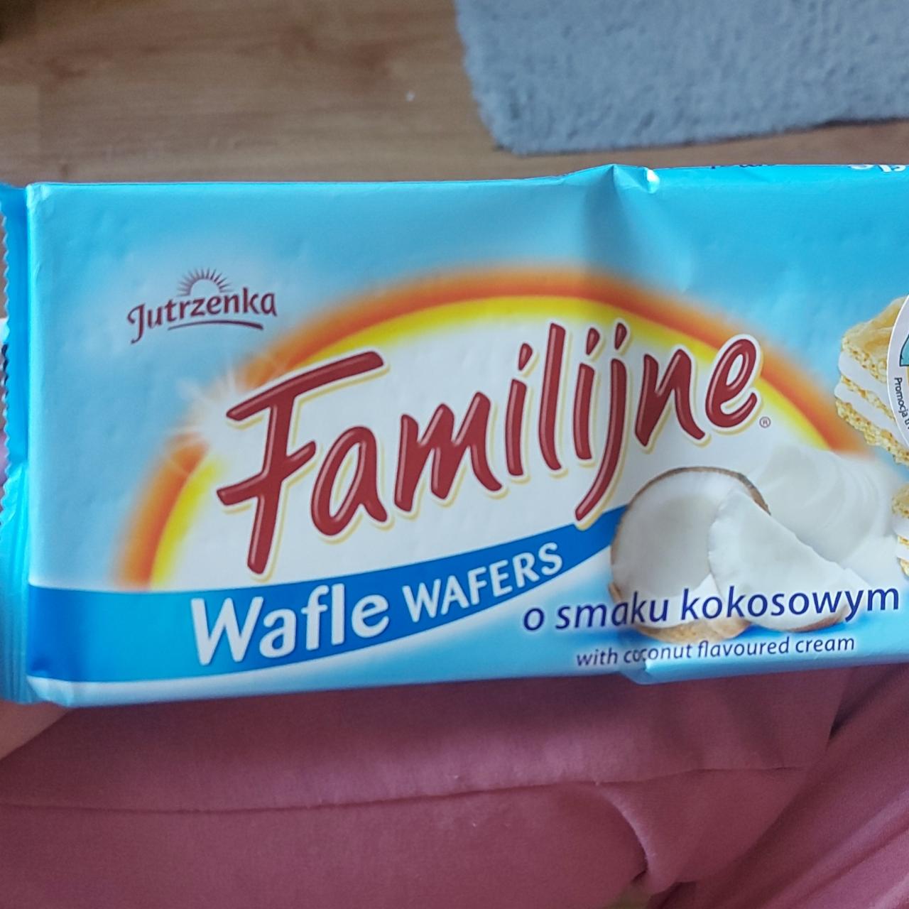 Фото - Вафлі з кокосовою начинкою Wafle Familijne