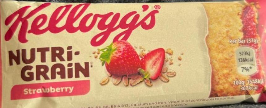 Фото - Favourite Nutri-Grain Bars Strawberry Kellogg's