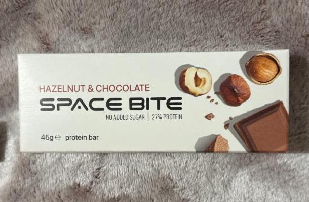 Фото - Батончик протеїновий Hazelnut & Chocolate Space Bite