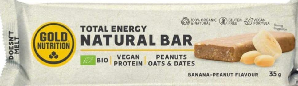 Фото - Bio Natural Bar Banana-Peanut Gold Nutrition