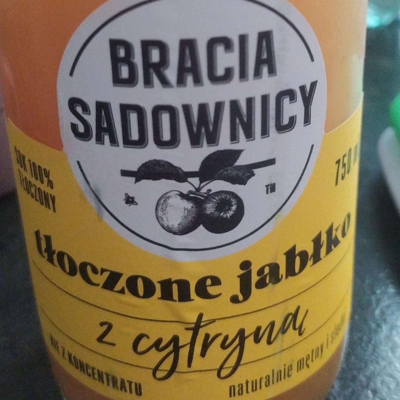 Фото - Sok tłoczone jabłko z cytryna Bracia Sadownicy