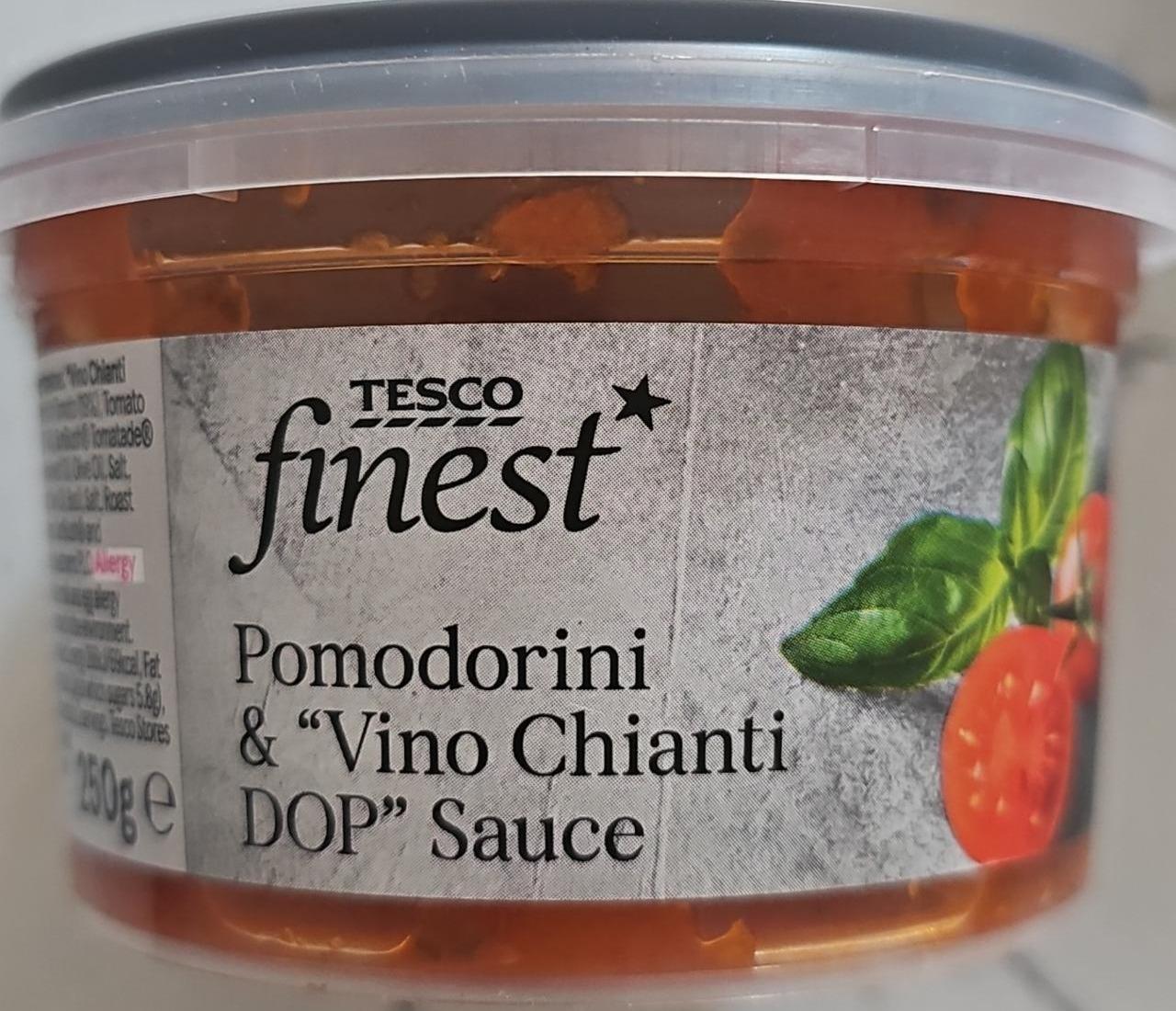 Фото - Pomodorini & Vino Chianti DOP Sauce Tesco Finest