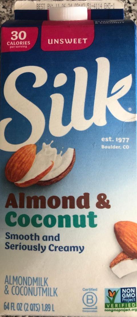 Фото - Almond & Coconut smooth and seriously creamy Silk