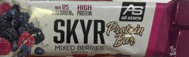 Фото - Skyr protein bar mixed berries All Stars