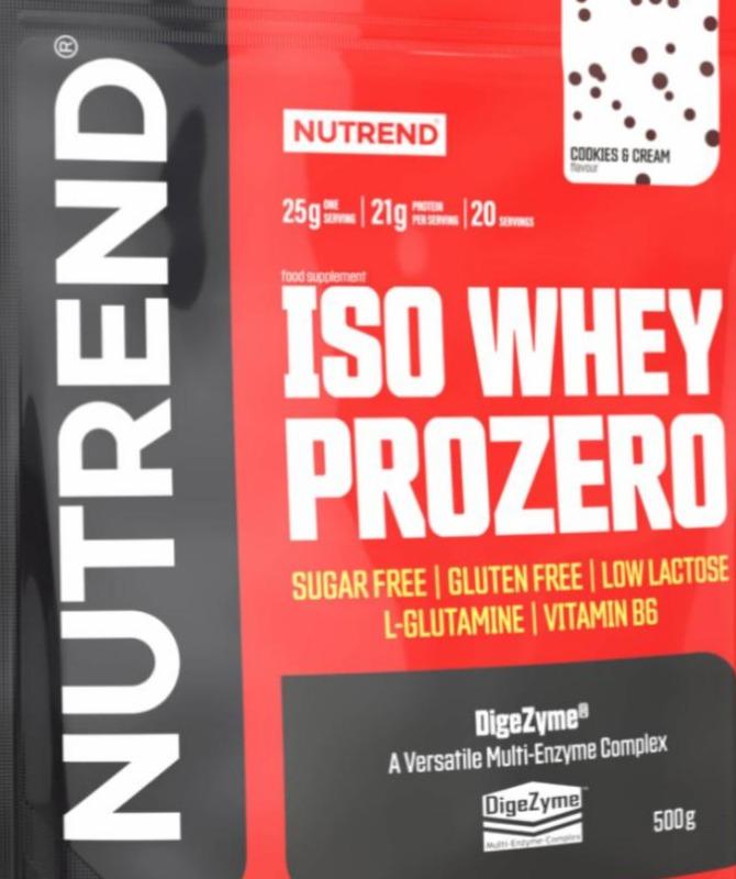 Фото - Iso Whey proZero Nutrend