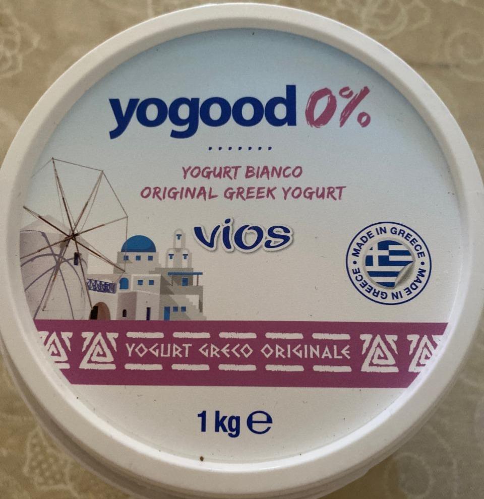 Фото - Yogurt bianco Yogood 0% Vios