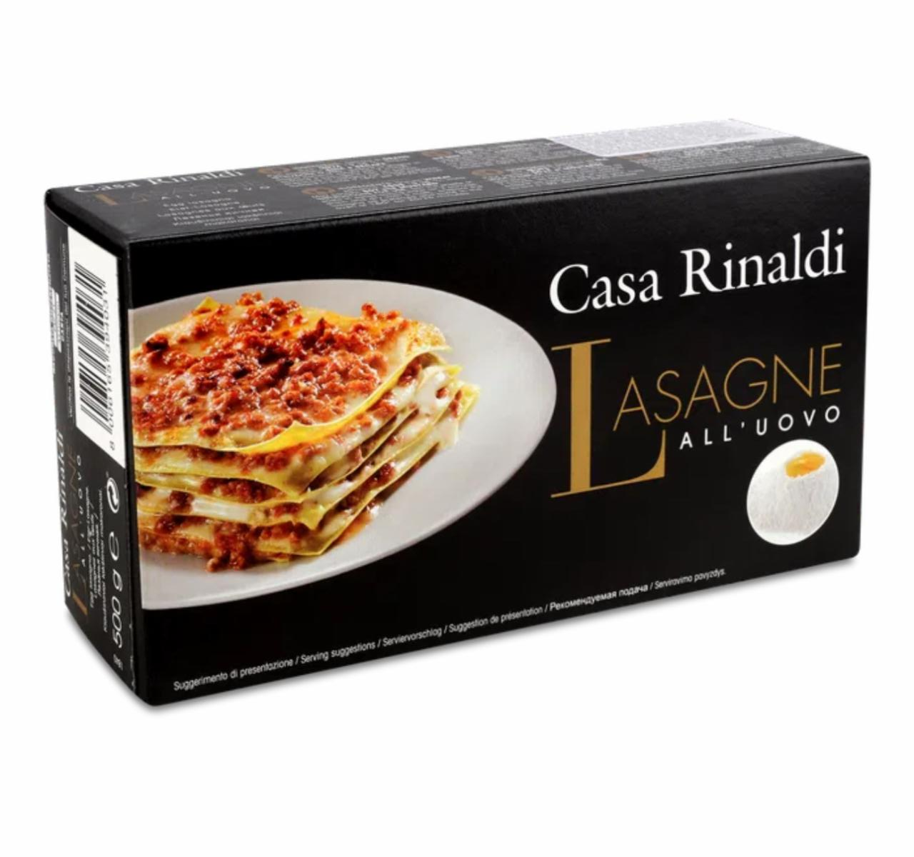 Фото - Lasagne all'uovo Casa Rinaldi