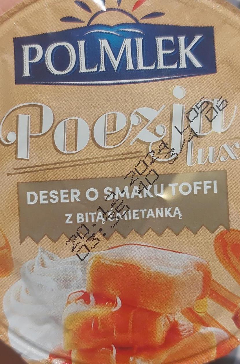 Фото - Poezia Deser o smaku toffi z bitą śmietanką Polmlek