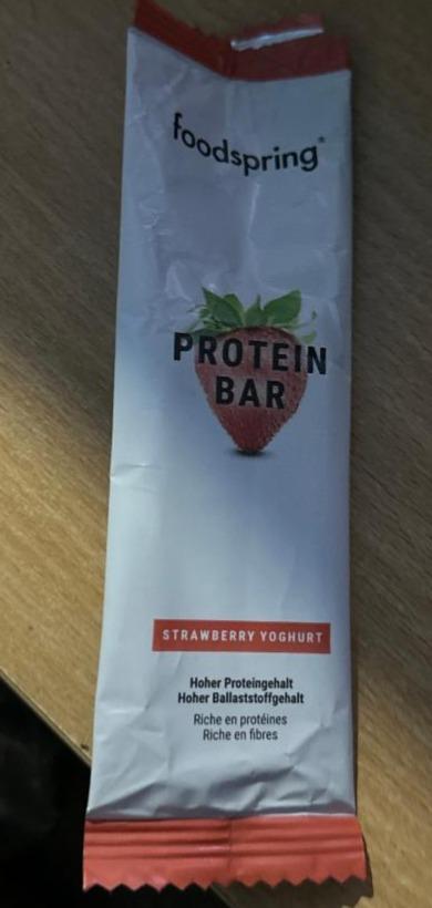 Фото - Protein Bar Strawberry Yoghurt Foodsping